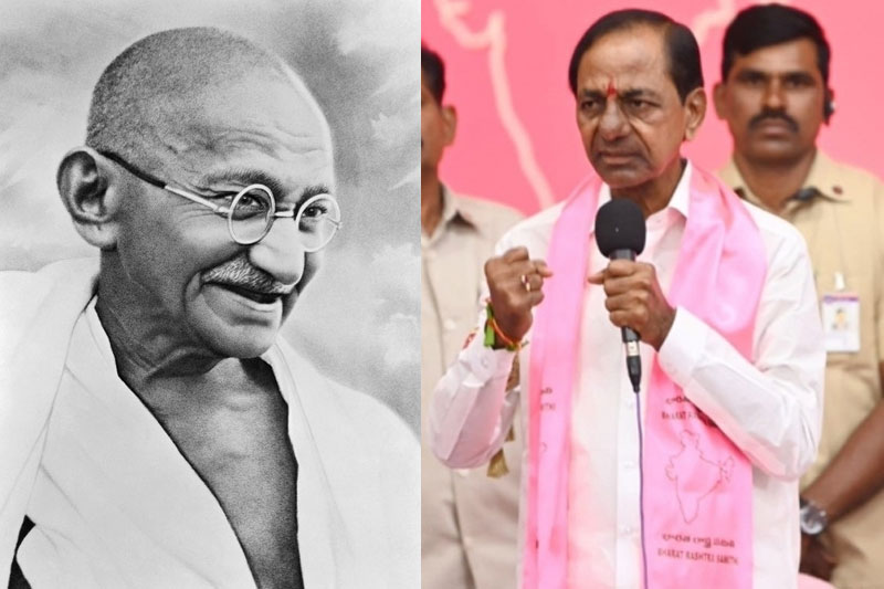 Gandhi's ideals urgent need for India: KCR