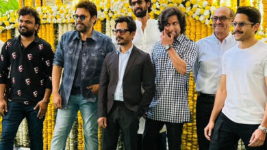 Nawazuddin Siddiqui prays to Lord Hanuman as he announces his Telugu debut