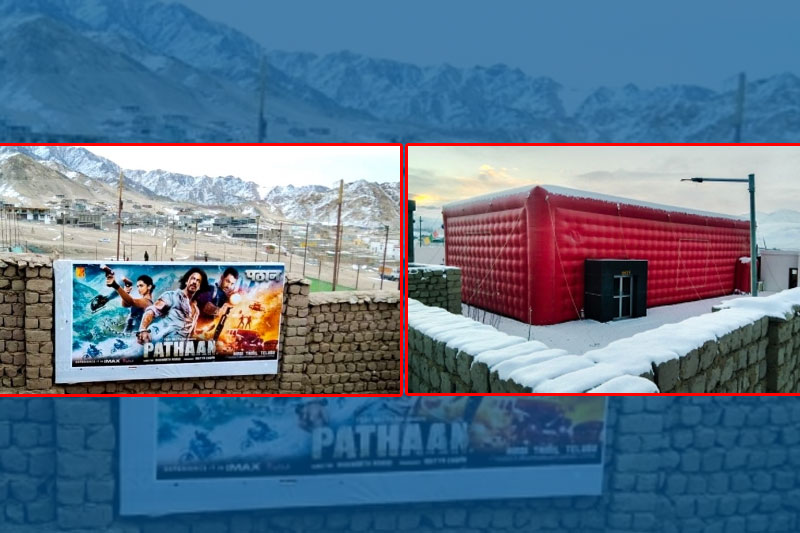 Shah Rukh Khan's 'Pathaan' to be screened at inflatable theatres in Leh
