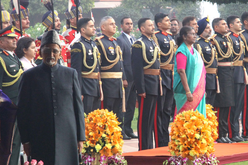 India showcases military prowess and Nari Shakti on 74th Republic day