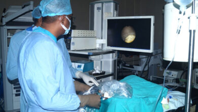 Stones removed from 3-year-old's urinary bladder