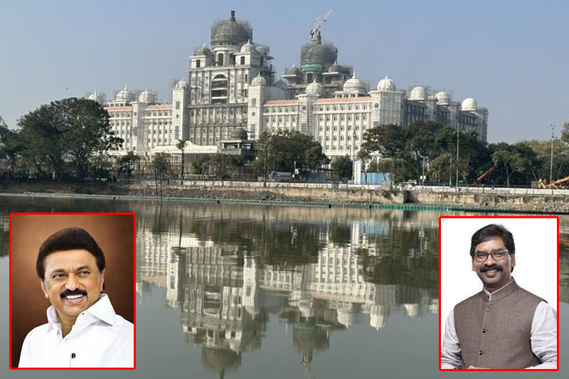 TN, Jharkhand CMs to attend inauguration of T'gana Secretariat