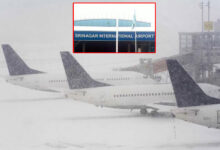 Flights suspended at Srinagar airport due to fresh snowfall