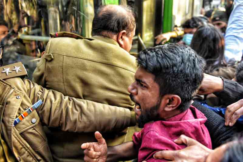 BBC docu screening: Several students detained at DU, CrPC Sec 144 imposed