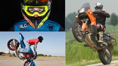 Auto firm men booked for stunts on bikes in promotional event