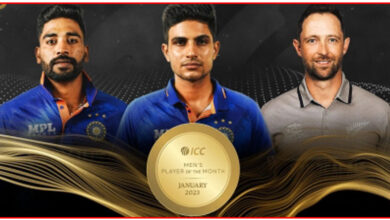 Shubman Gill, Siraj in shortlist for Men's Player of the Month for January 2023