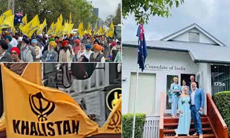 After temples, Khalistanis target Indian consulate in Brisbane