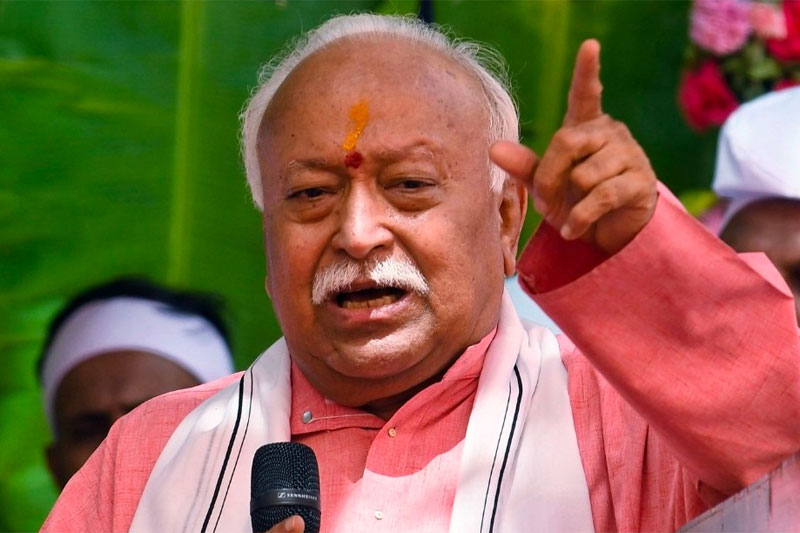 Case filed against Mohan Bhagwat in Bihar over 'anti-pundit' remark