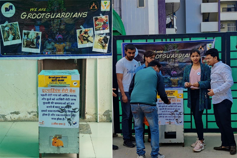 Benaras gets a 'roti ATM' to feed stray dogs and cows