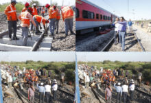 Railway track damaged due to derailment near Hyderabad restored