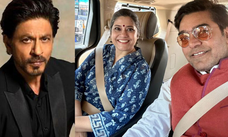 SRK's 'pehli heroine' is his 'Pathaan' co-star Ashutosh Rana's wife