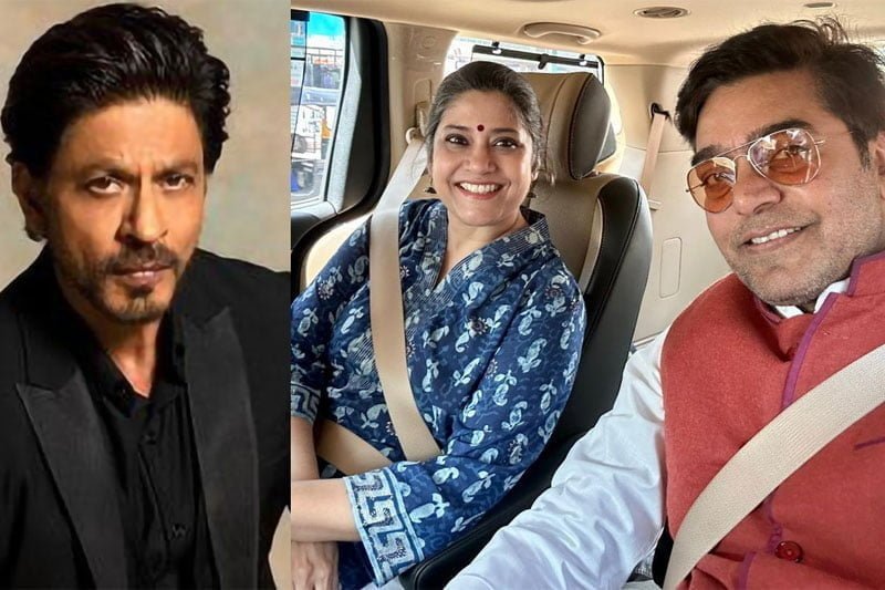 SRK's 'pehli heroine' is his 'Pathaan' co-star Ashutosh Rana's wife