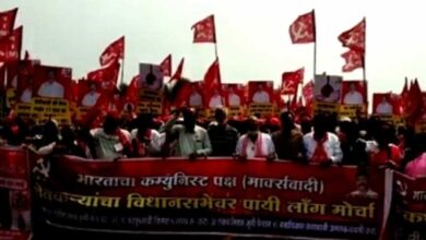 Nashik farmer dies during 'long march' halt in Maha's Thane