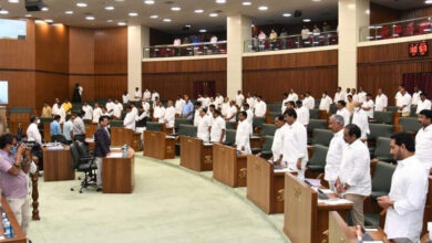 12 TDP MLAs, rebel YSRCP legislator suspended from Andhra Assembly