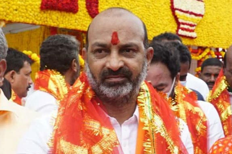 BJP' Telangana state President Bandi Sanjay will appear before State Women's Commission on March 18 in connection with his derogatory comments against BRS leader K. Kavitha.