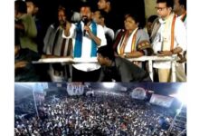 BRS men hurl eggs, tomatoes on Congress leader during yatra