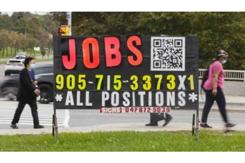 Canada's employment holds steady in Feb
