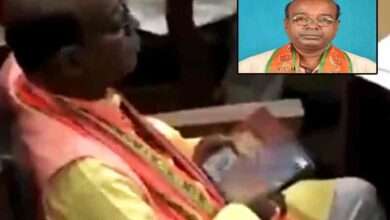 Tripura BJP legislator watches obscene video on phone in Assembly
