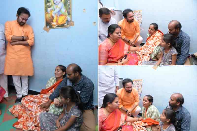 Kishan Reddy announces Rs 2 lakh for family of child mauled to death by stray dogs
