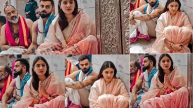 Anushka, Virat offer prayers at Mahakaleshwar temple in Ujjain