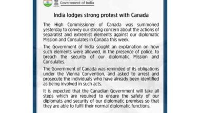 India summons Canadian envoy over Khalistan protests, seeks explanation