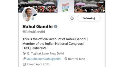 Rahul changes his Twitter bio, writes Dis'qualified MP