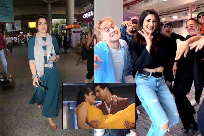 Raveena Tandon recreates 'Tip Tip Barsa Paani' with Norwegian group