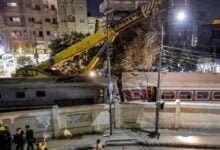 2 killed, 16 injured after train derails in Egypt