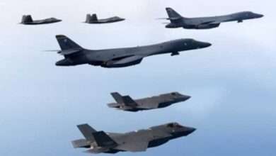 US B-1B strategic bomber returns to S.Korea as N.Korea fires missile