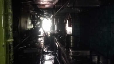 New Delhi: A fire broke out at a restaurant in Delhi's Khan Market on Wednesday, a fire department official said.