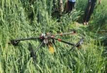 Pak drone recovered with arms & ammunition in J&K
