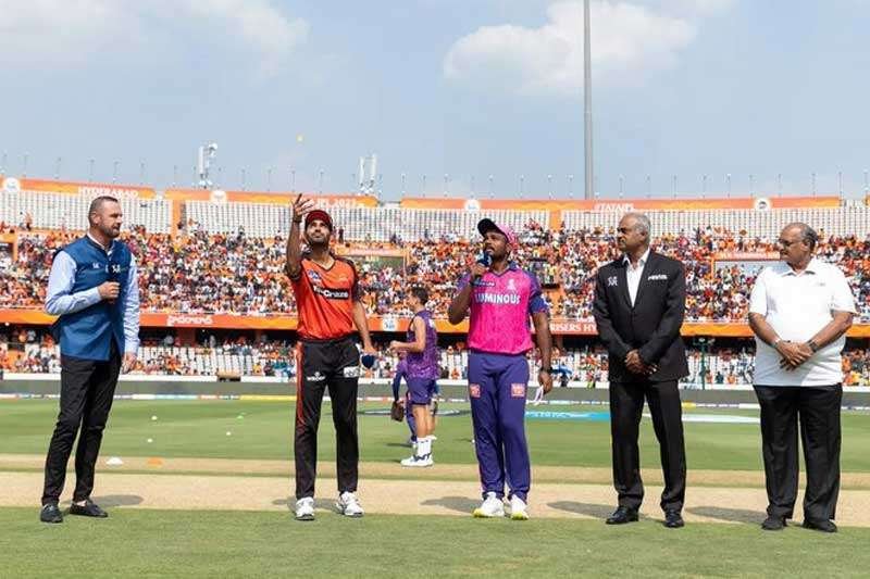 IPL 2023: Sunrisers Hyderabad win toss and elect to bowl first against Rajasthan Royals