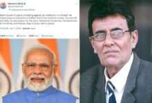 PM Modi condoles death of cricketer Salim Durani