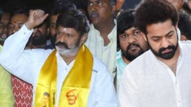Balakrishna, Jr NTR pay tributes to NTR