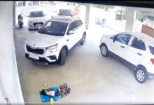 Car runs over toddler sleeping in Hyderabad parking lot.
