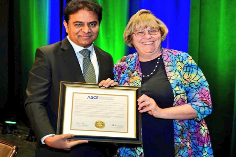 Rare Honour for Telangana's Kaleshwaram project from Global Civil Engineers’ Society in US
