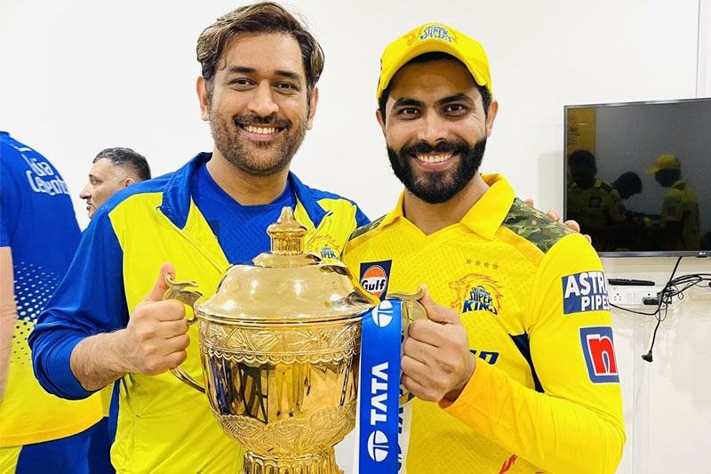 IPL 2023: Jadeja dedicates CSK's fifth title win to Dhoni.