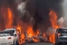 Van parked in Italy's Milan explodes, fire engulfs several vehicles