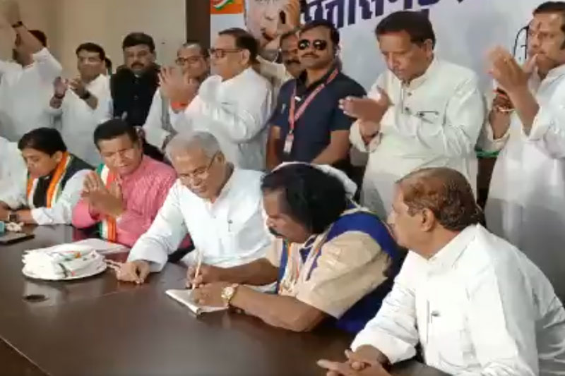 Chhattisgarh: Jolt to BJP as Nand Kumar Sai joins Congress