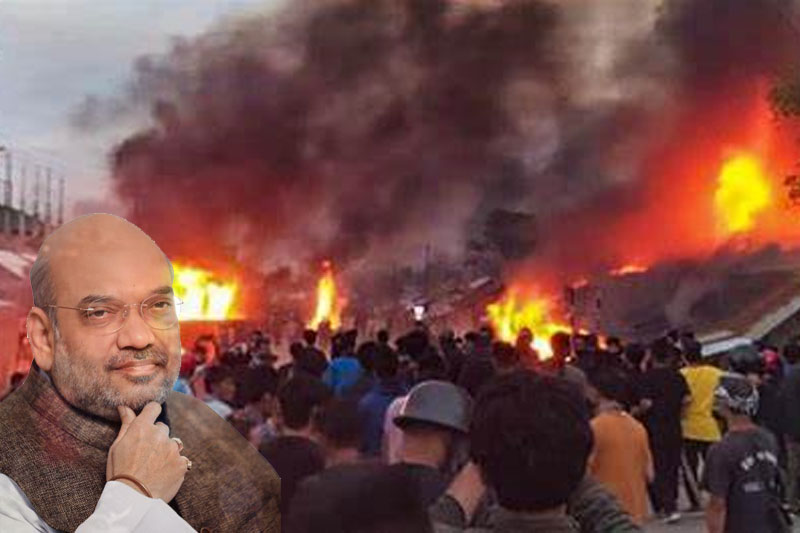 Shah announces separate judicial, CBI probes into Manipur violence.