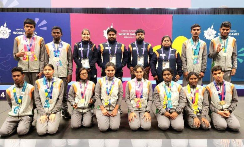 Magical Performance by INDIAN SWIM TEAM at Berlin