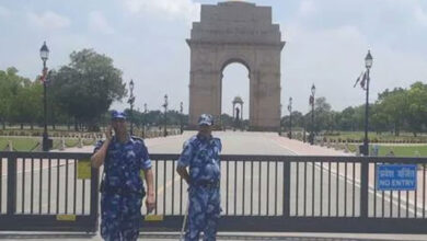 Security tightened at Delhi borders following SKM's nationwide protest call.