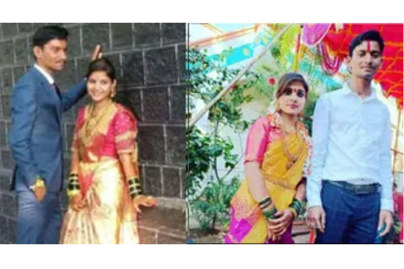NEWLY MARRIED KILLED IN ROA Newlyweds killed in road accident in Karnataka.
