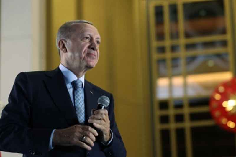 Turkey's Erdogan takes oath of office for 3rd term as president