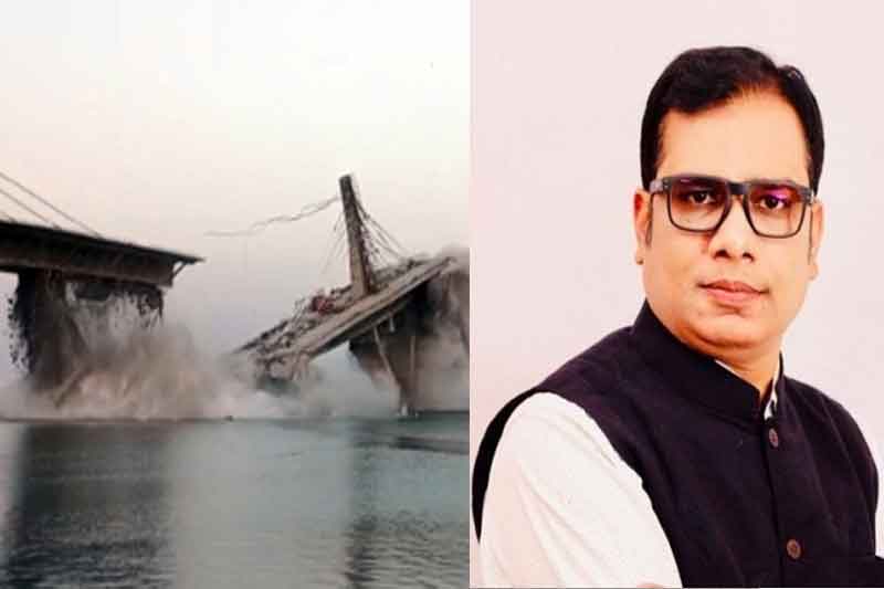 JD-U MLA levels serious allegations against additional chief secy over bridge collapse