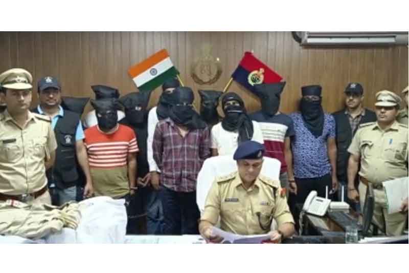 A total of 10 sharpshooters of the notorious Lawrence Bishnoi-Goldie Brar gang have been nabbed from two different places in Gurugram, the police said on Thursday.