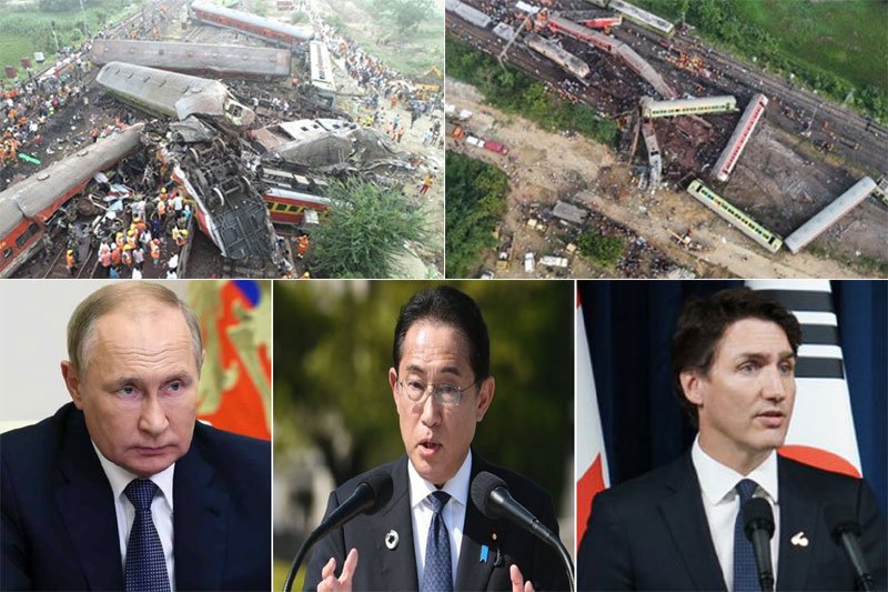 World leaders mourn loss of lives in Odisha train accident