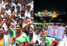 Sharmila poses 10 questions to KCR on eve of Telangana formation day