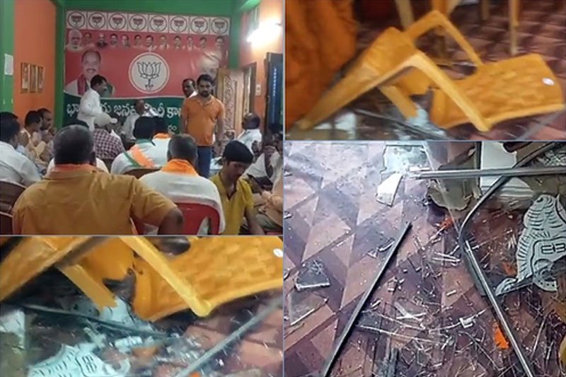 Two groups in BJP clash ahead of PM’s Warangal visit