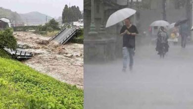6 dead, 3 missing as heavy rain lashes Japan